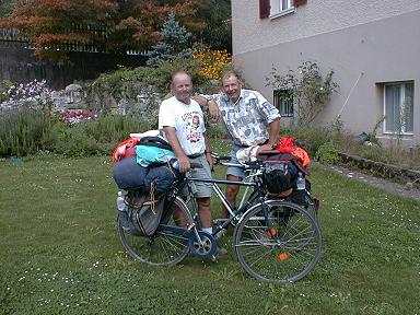 Glücklich wieder in Baden gelandet.